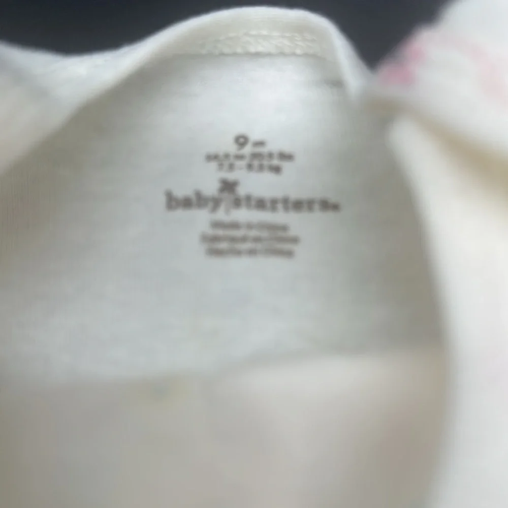 BABY STARTERS  Pink and Cream Onesies & Rainbow Tutu